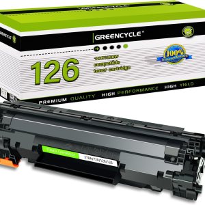 greencycle Cartucho de tóner de repuesto compatible para impresora Canon 126 CRG-126 CRG126 3483B001 ImageClass LBP6200d LBP6230dw (negro, 1 unidad) greencycle Cartucho de tóner de repuesto compatible para impresora Canon 126 CRG-126 CRG126 3483B001 ImageClass LBP6200d LBP6230dw (negro, 1 unidad)
