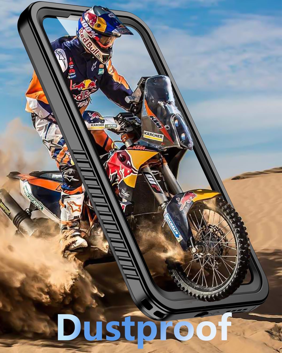 Oterkin Funda impermeable para Google Pixel 8 Pro, Pixel 8 Pro con pantalla integrada y protector de cámara, protección de cuerpo completo de 360, a