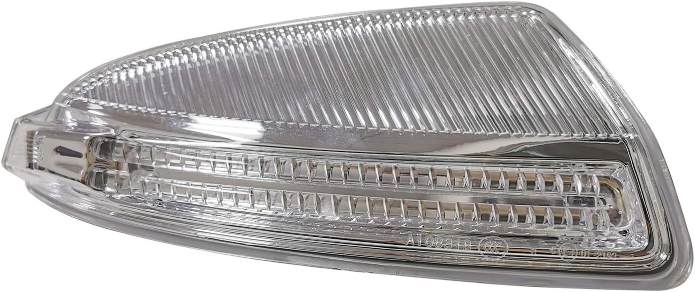 Compatible con MERCEDES W204 Clase C C250 C300 C350 C63 – Espejo retrovisor lateral de puerta, carcasa de retrovisor, indicador de señal de giro LED