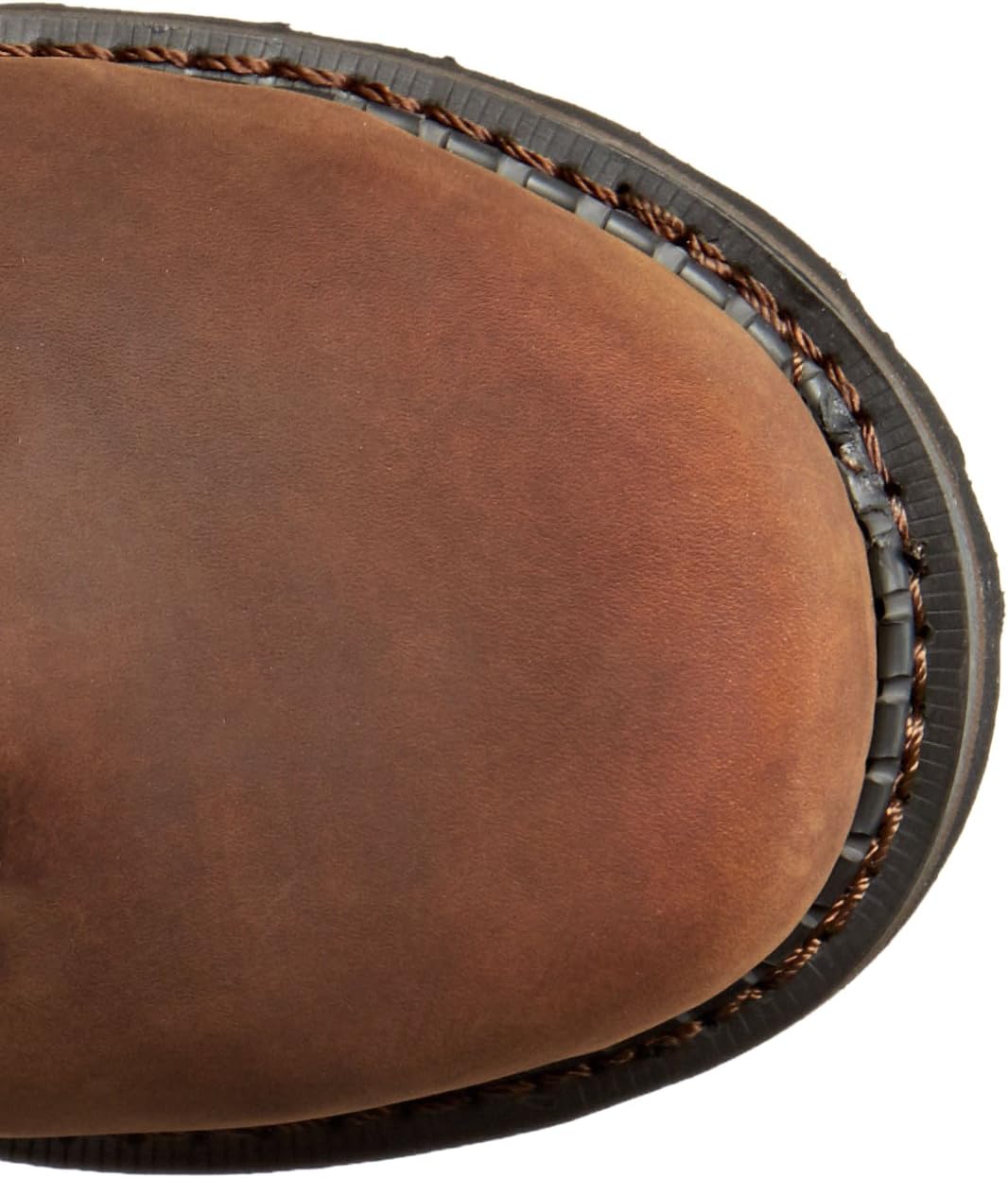 Georgia Boot Georgia Brookville – Botas de trabajo con punta de acero de 8 pulgadas para hombre, Marrón