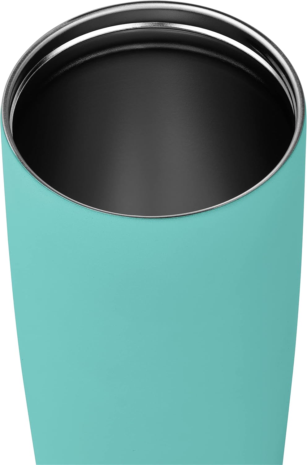 Retrospec Arroyo – Vaso térmico de acero inoxidable con tapa y pajita, reutilizable, aislado y reutilizable, taza de viaje para café helado, vasos