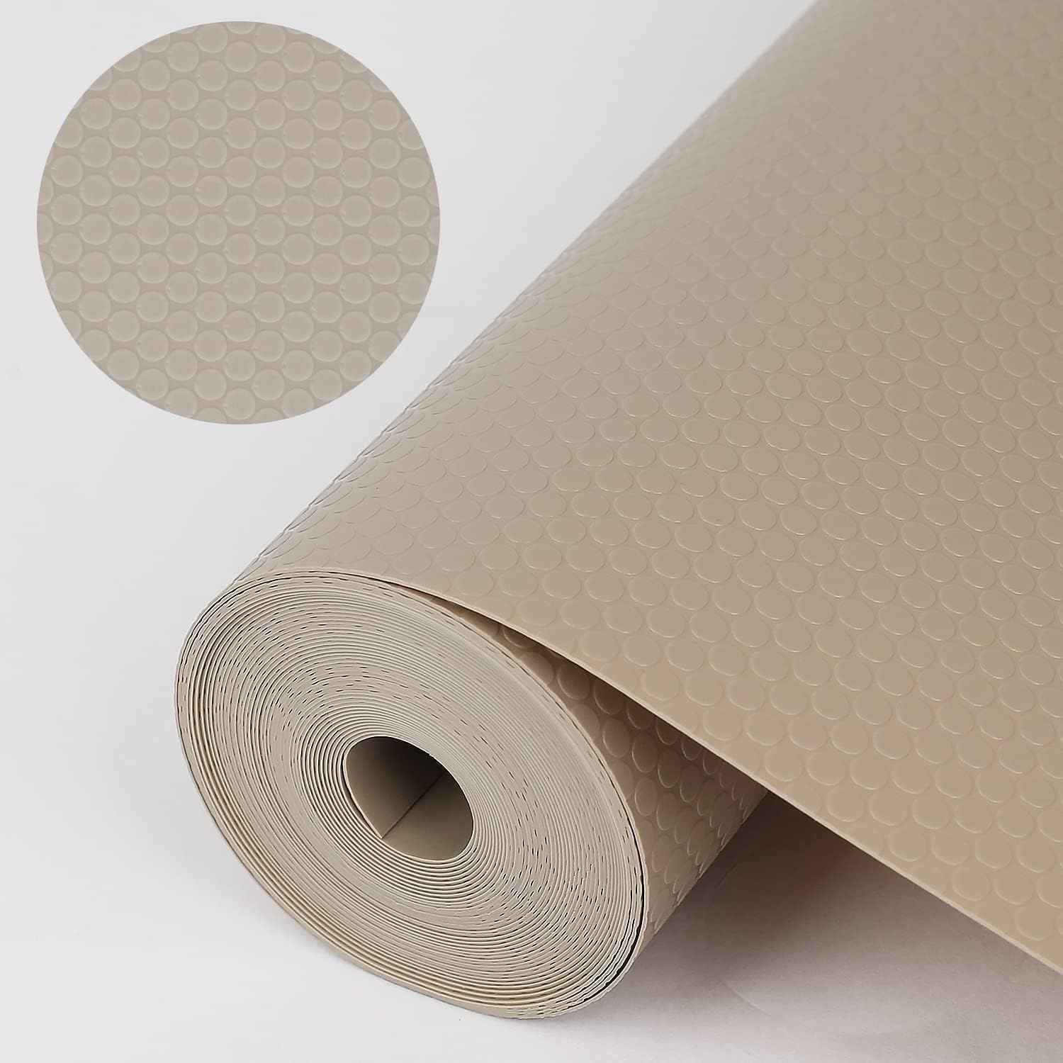 WochiTV Revestimiento de estante para armarios, cajones de 23.6 pulgadas x 20 pies, de plástico EVA no adhesivo, impermeable, tapetes protectores