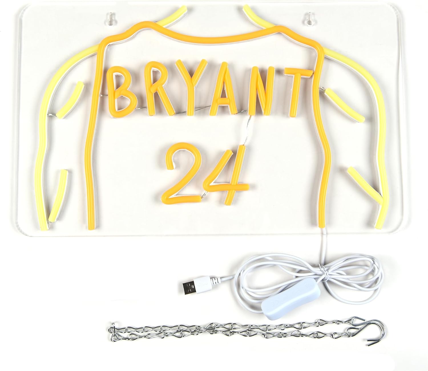 ZYLD034 – Letrero de neón LED de baloncesto para decoración de pared, letrero de neón LED de baloncesto para fanáticos del baloncesto, regalos para