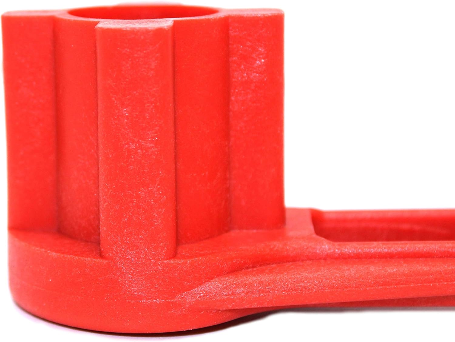JSP Manufacturing Llave de gas y bung llave de tambor sólido sin chispas (rojo) (1)