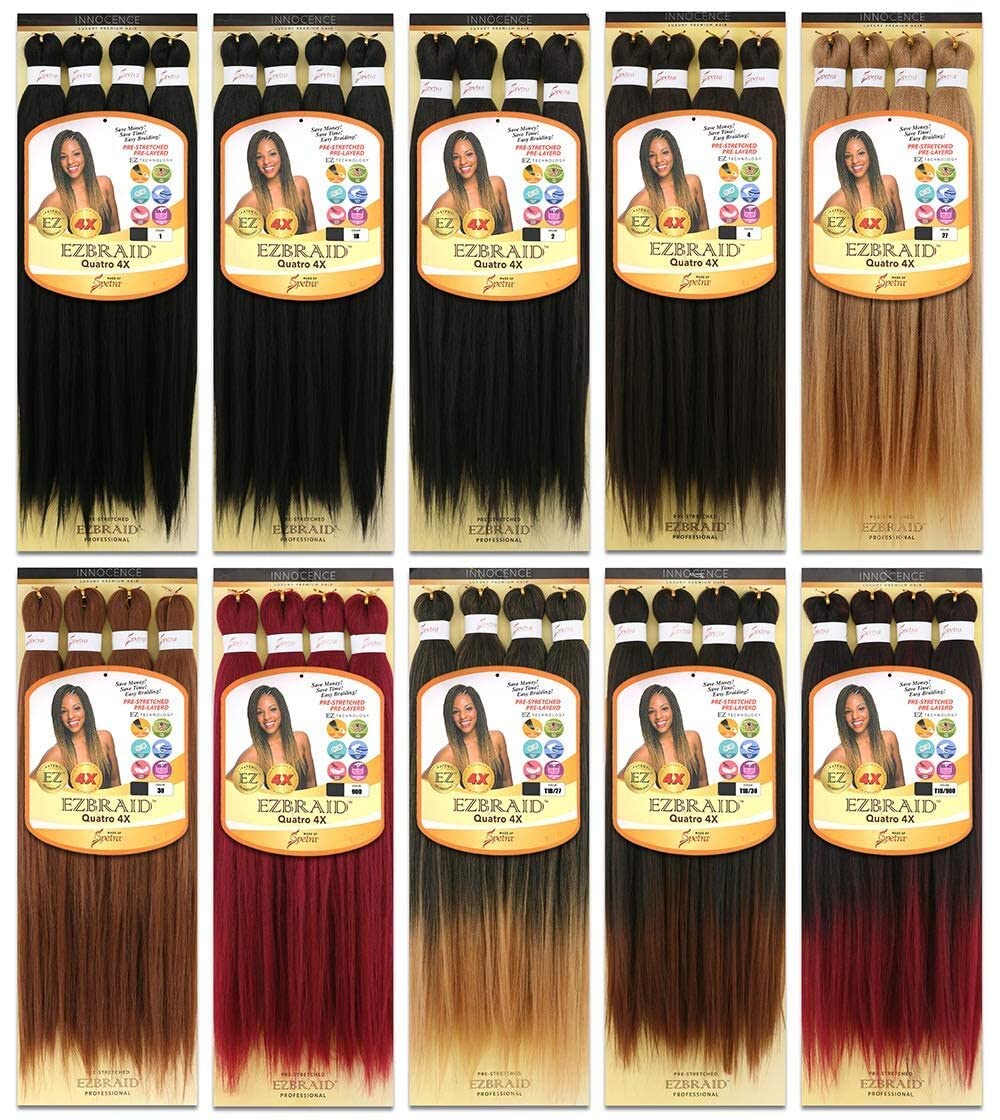 EZ Braid Quatro 4X preestirado 26 pulgadas, paquete de 2 (2)