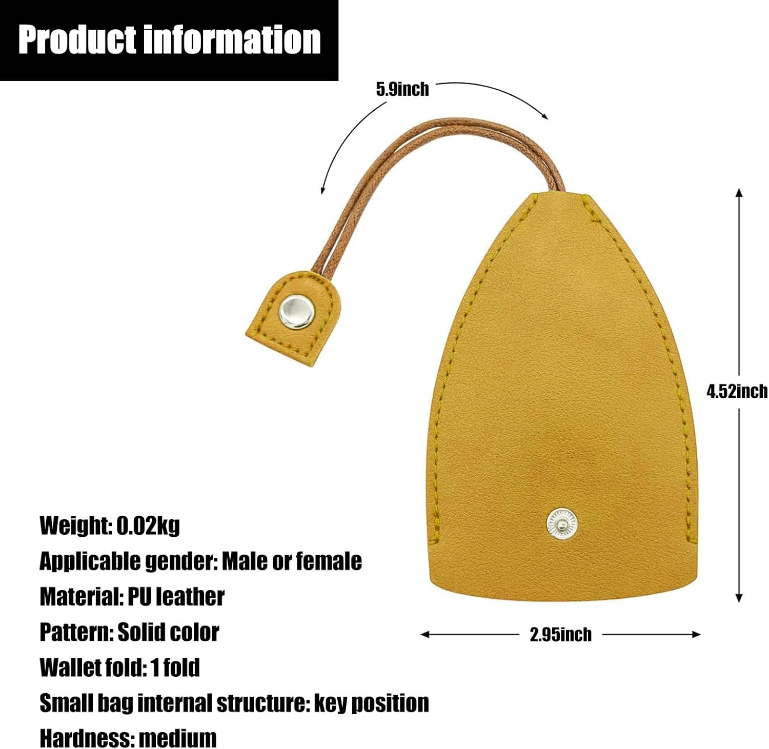 Funda protectora para llave de automóvil, de piel sintética, bolsa de almacenamiento extraíble con control remoto, adecuada para la mayoría de