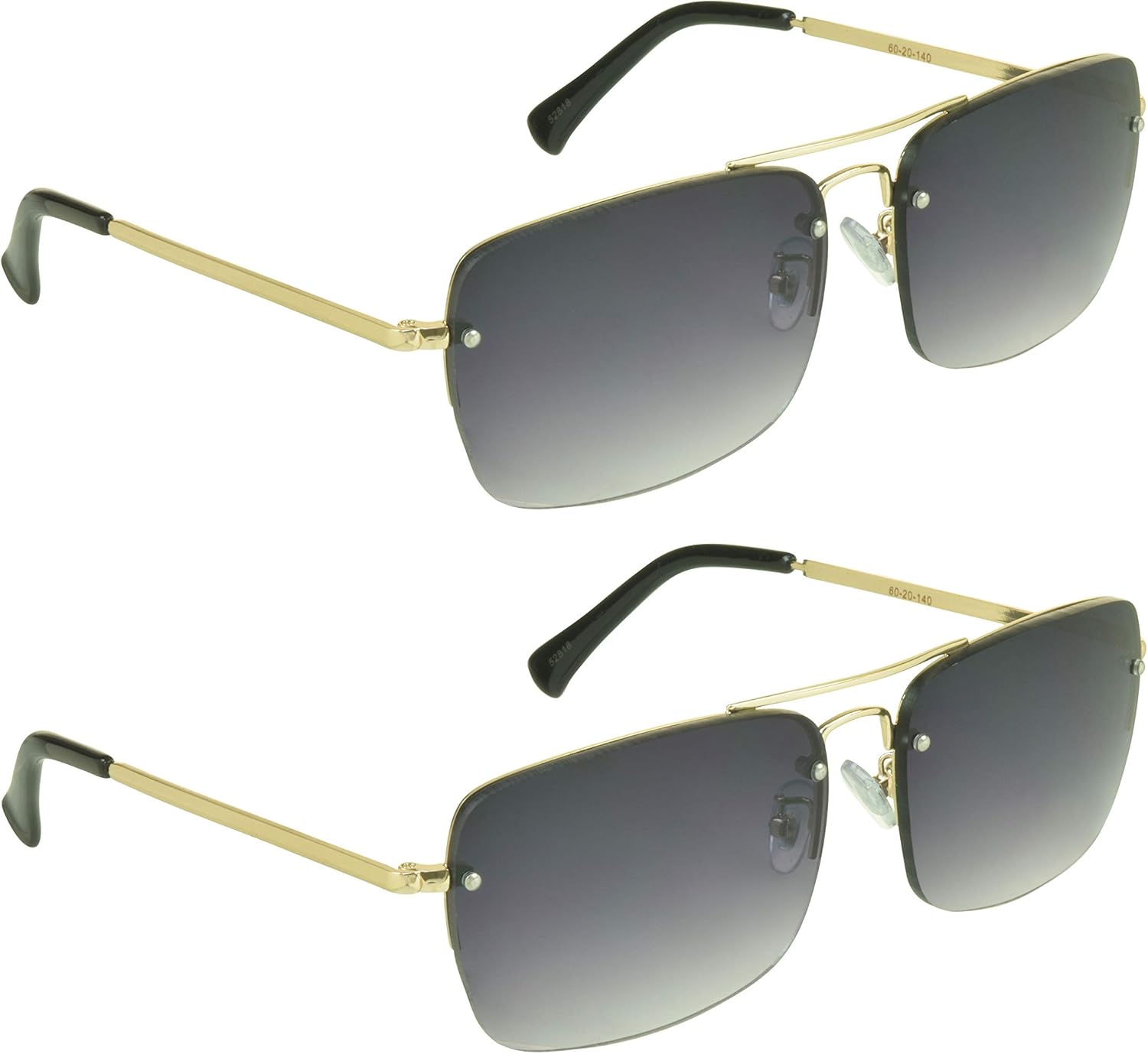 proSPORT Gafas de sol de aviador, lentes de lectura tintadas, lentes completas, para hombres y mujeres, no bifocales