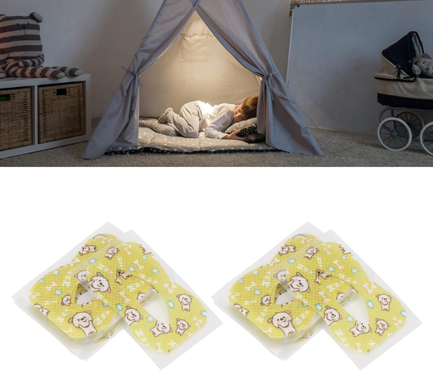40 unidades de cinta para dormir para niños, calcomanías de corrección bucal para niños, evita ronquidos para dormir, respiración suave reduce los