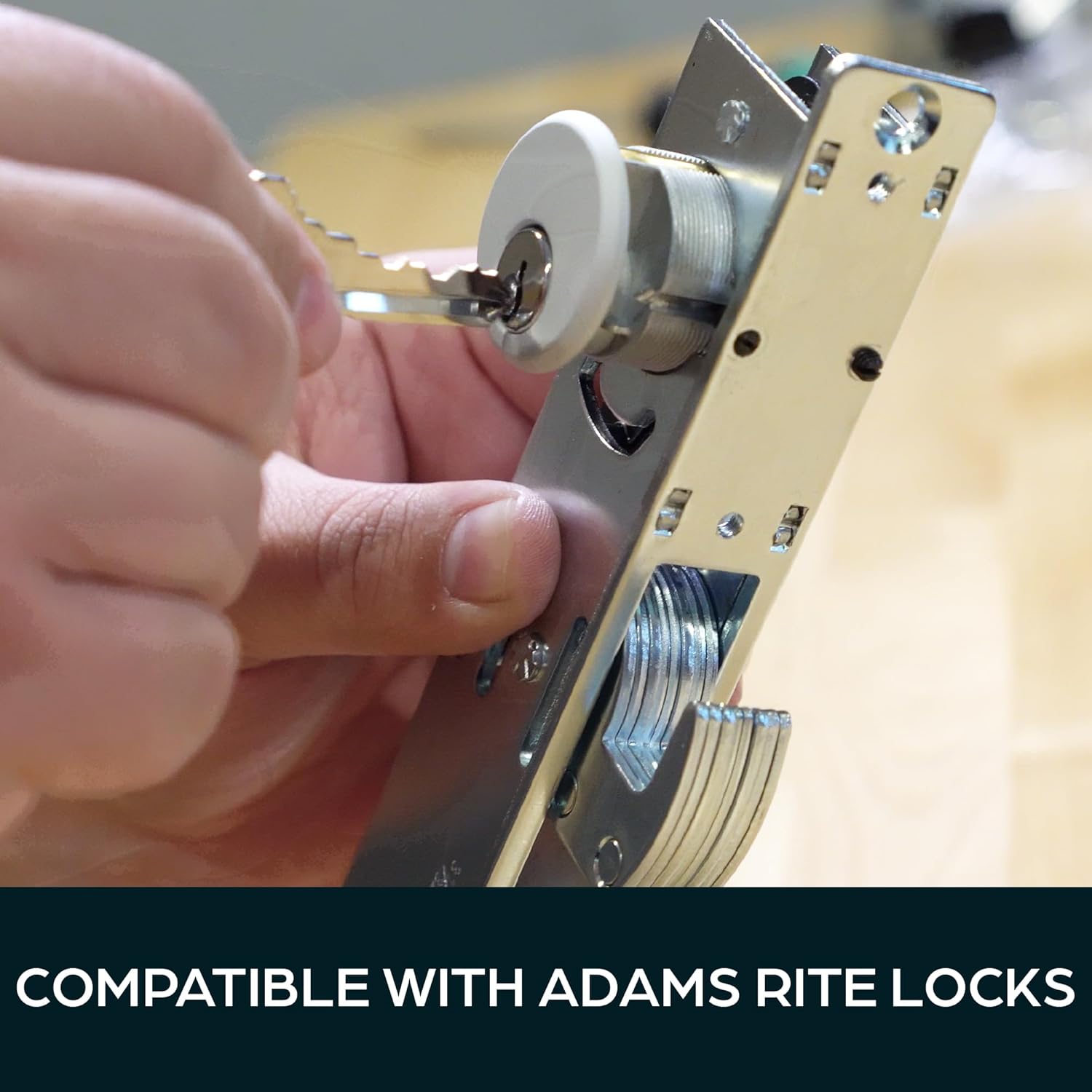 Cilindros de embutir para cerradura de puerta comercial Adams Rite  Reemplazo de cerradura cilíndrica 4036 de alto grado con anillos y llaves