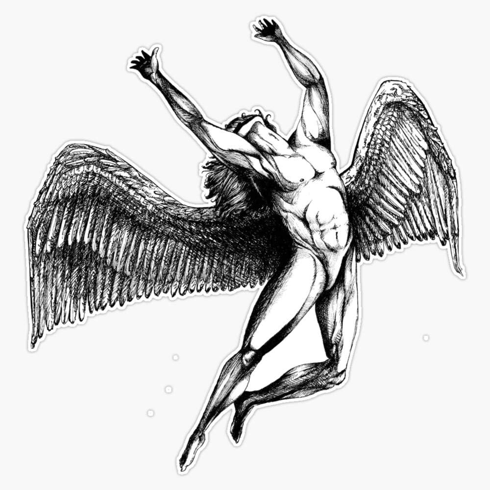 Adhesivo de vinilo para ventana de Icarus 5″