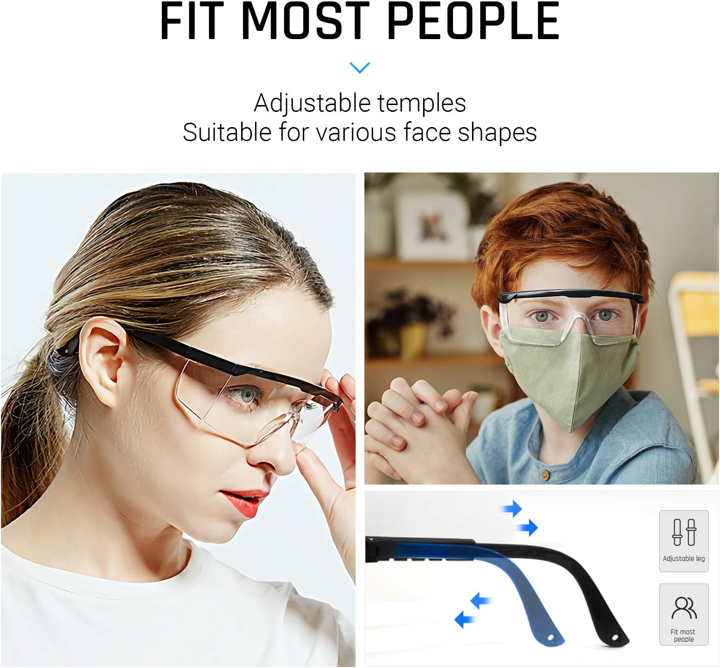 FA-02 – Gafas de seguridad con lentes antiniebla