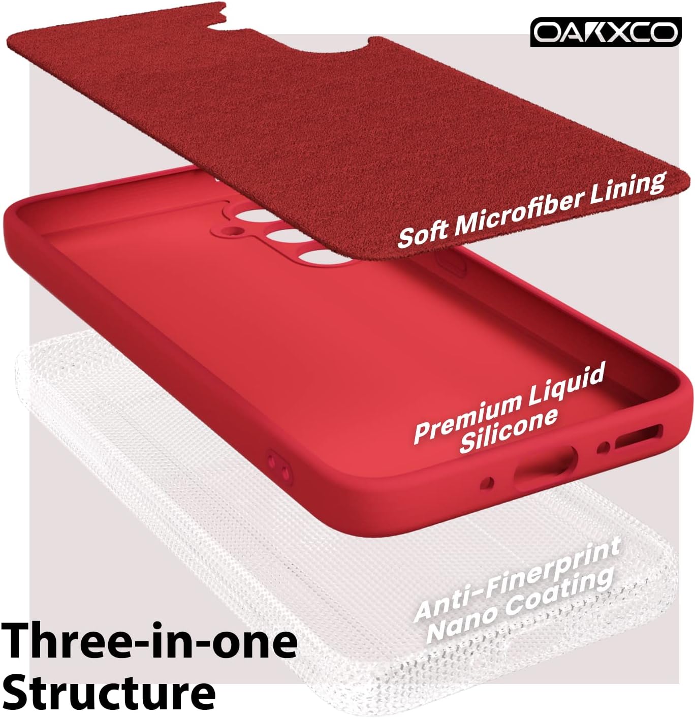 oakxco Funda de silicona líquida para Samsung Galaxy A54 5G, bonita funda delgada y delgada de goma TPU suave para mujeres y niñas, protección