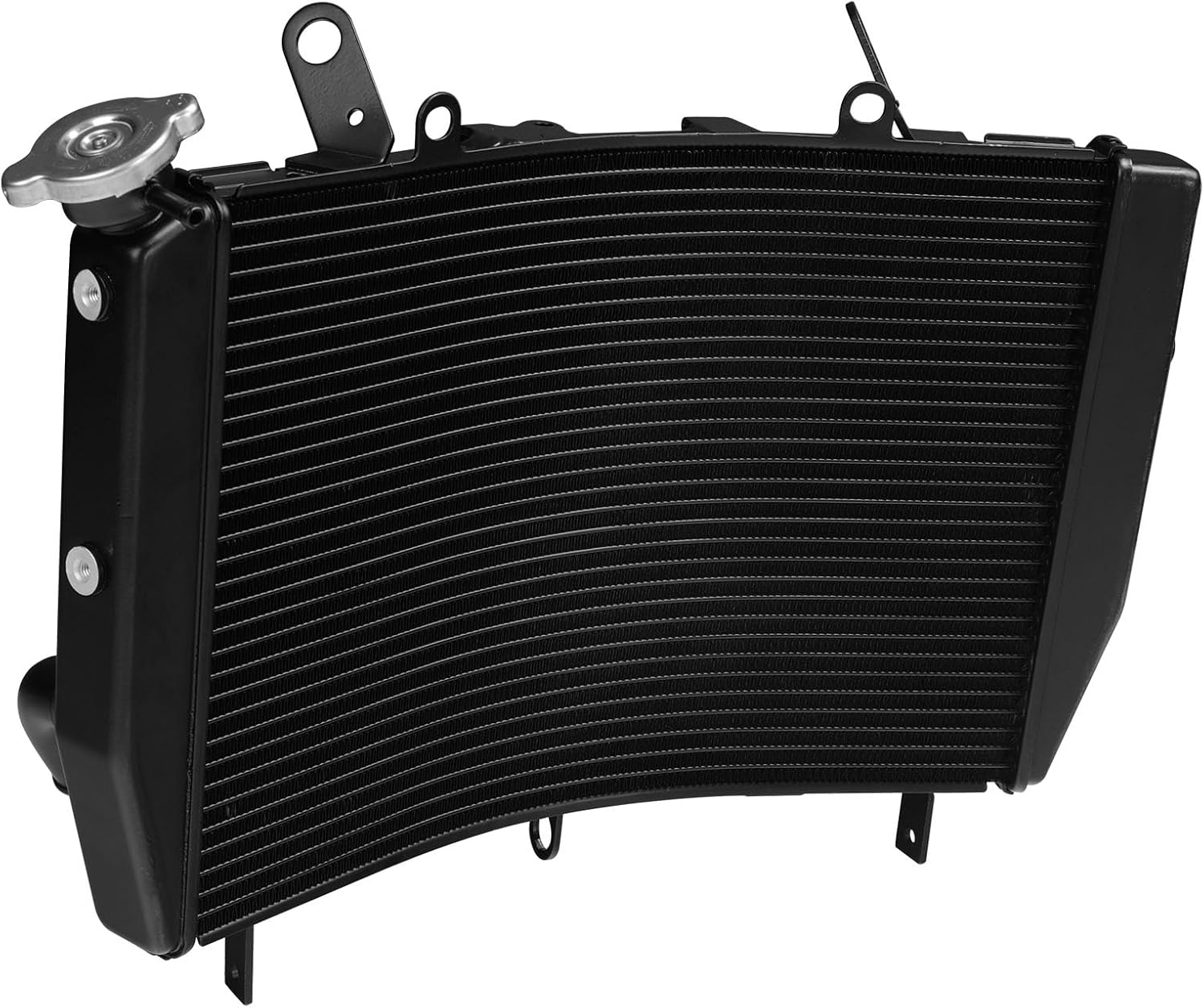 Radiador de enfriamiento de motor de aluminio TCMT para Yamaha YZF-R6 YZFR6 2006-2016