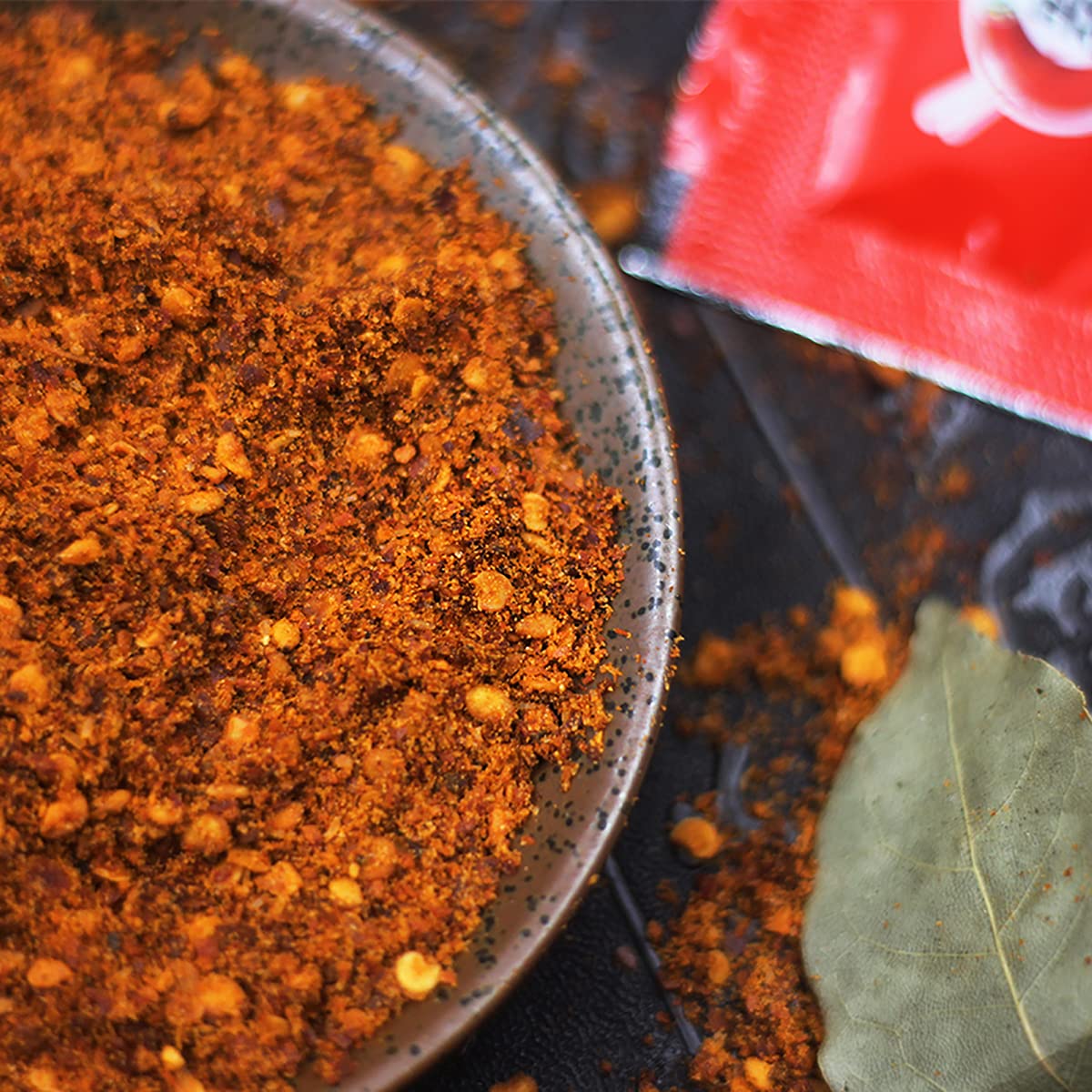 Polvo de inmersión de chile chino 14.1 oz400g, szechuan HotPotBBQ chile rojo en polvo Condimento picante