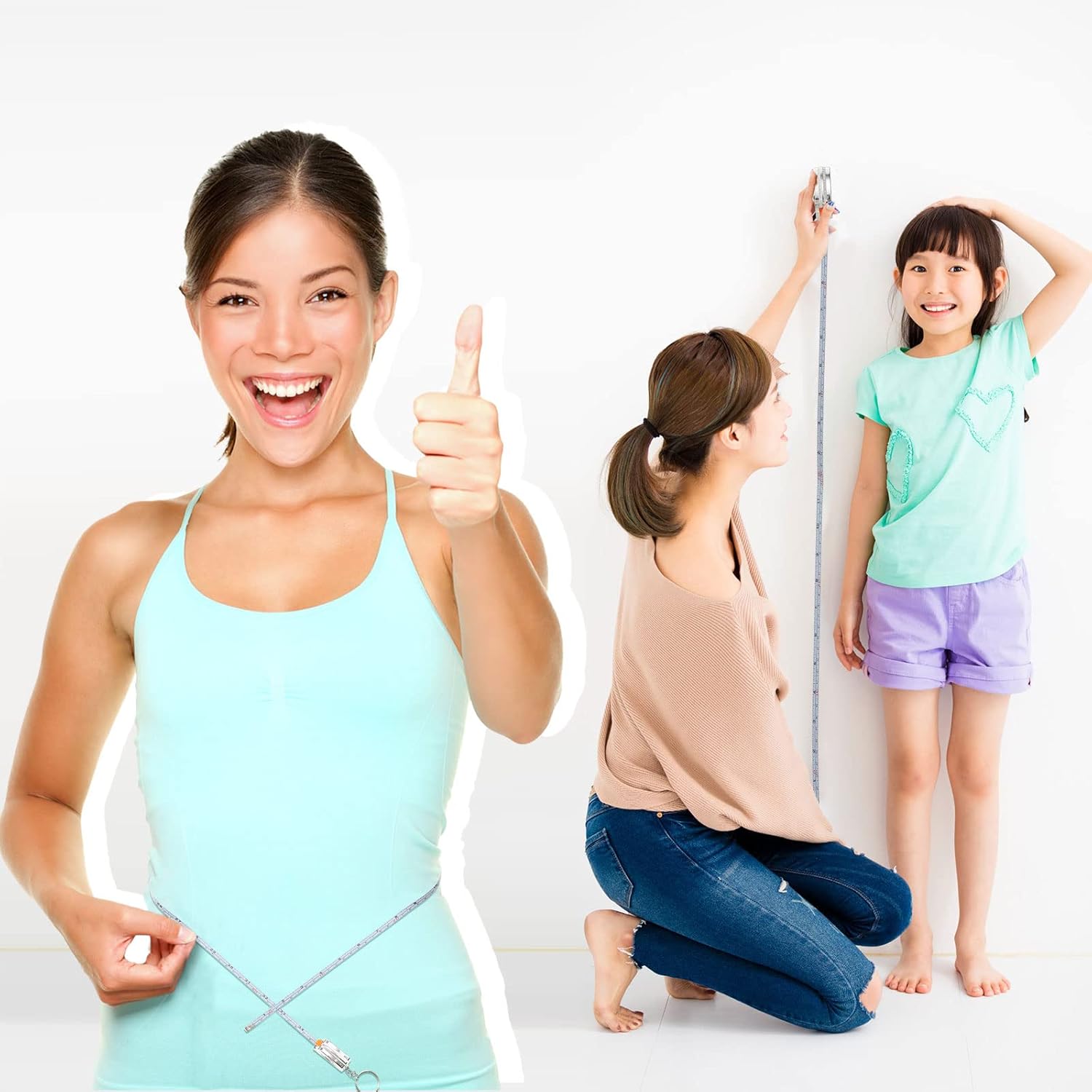 Jutom Juego de 120 llaveros con mini destornillador, cinta métrica, regalos a granel retráctiles para adultos y hombres, herramienta de Navidad,