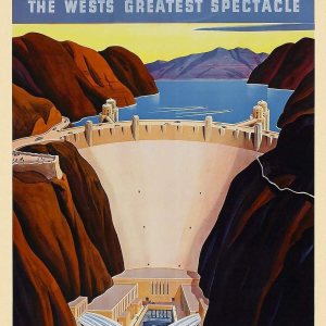 Magnet 1940s See Boulder (Hoover) Dam Vintage Style Travel Magnet Hoja magnética de vinilo para taquillas, coches, carteles, refrigerador de 5 Magnet 1940s See Boulder (Hoover) Dam Vintage Style Travel Magnet Hoja magnética de vinilo para taquillas, coches, carteles, refrigerador de 5