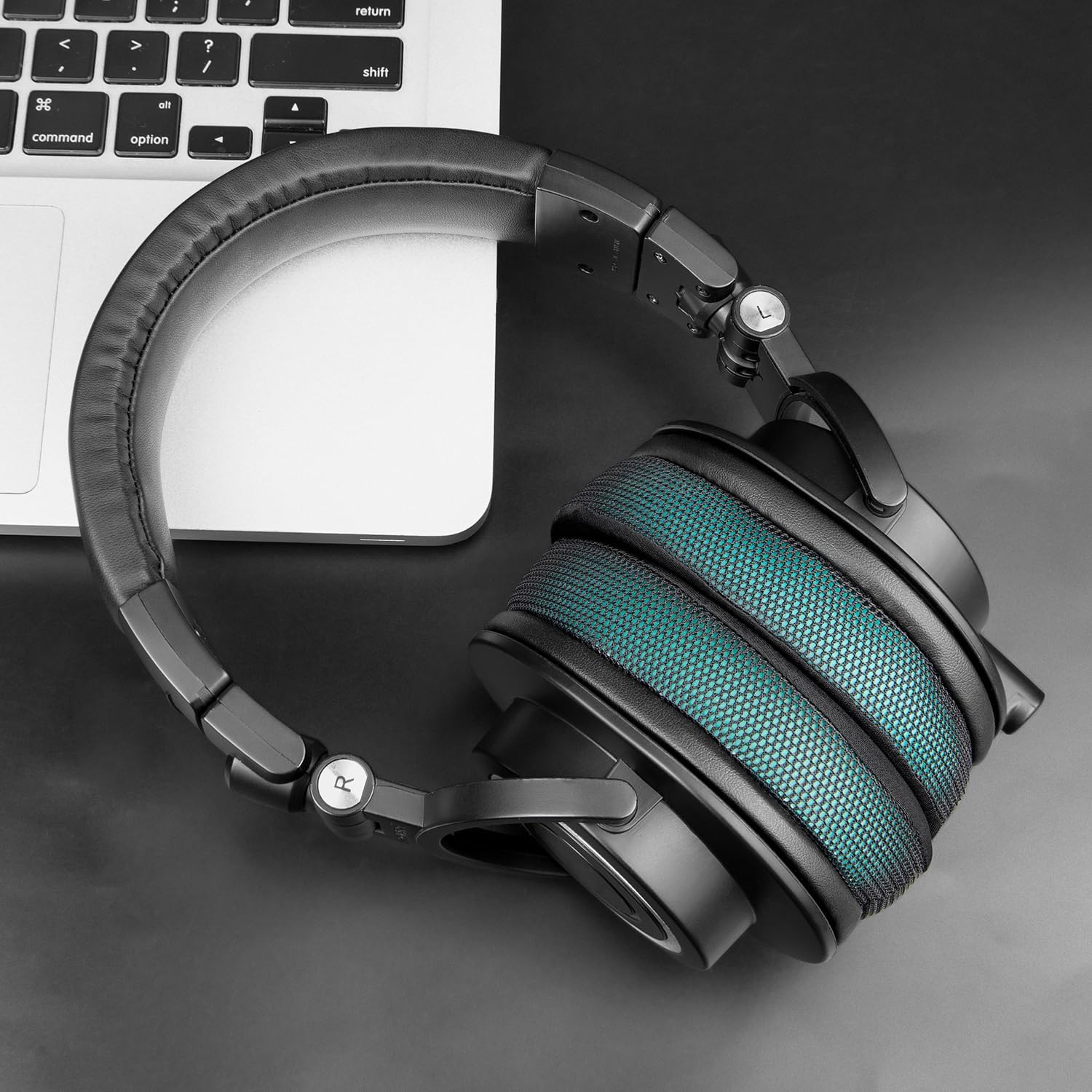 SOULWIT Almohadilla de repuesto para Audio-Technica ATH M50XM40X, HyperX CloudAlpha, SteelSeries Arctis, almohadilla para los oídos para Sony