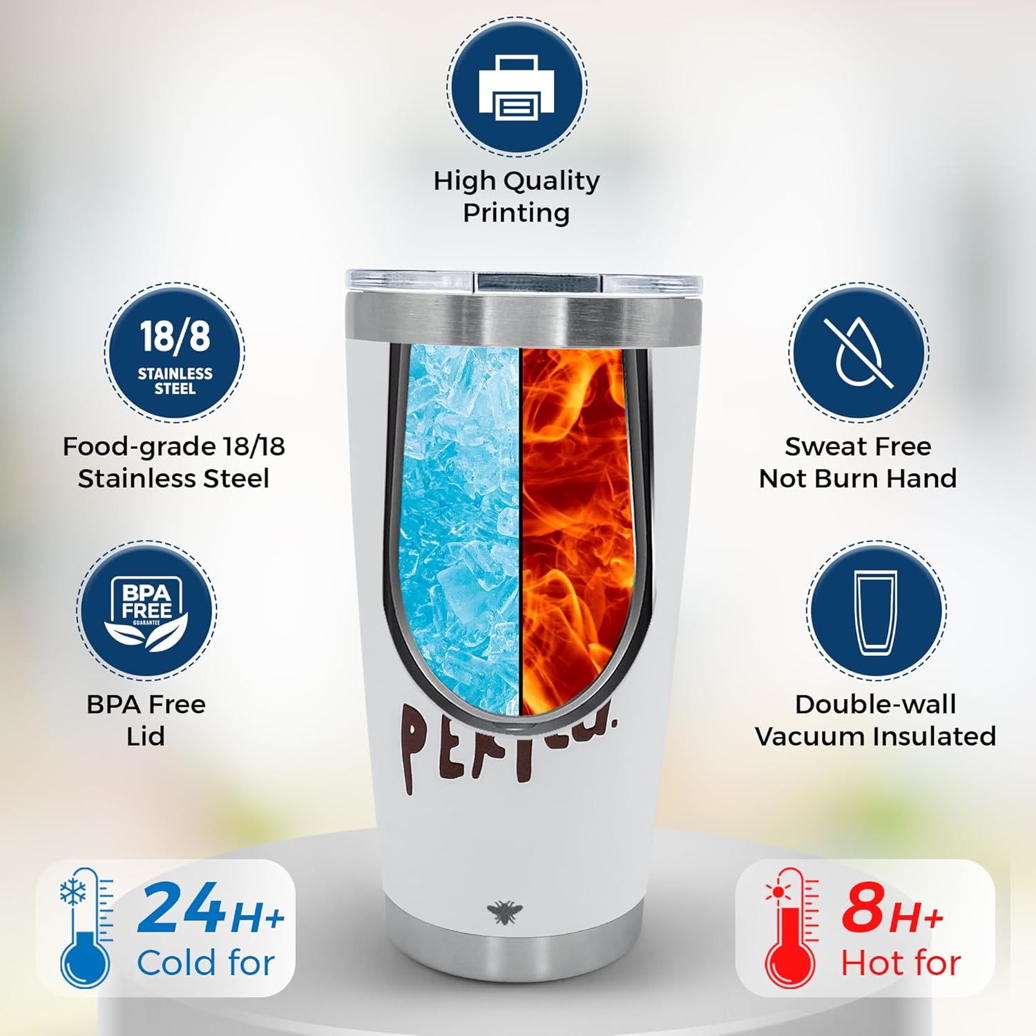 Vaso de café de viaje de 20 onzas con tapa deslizante y pajilla, taza de café de acero inoxidable a prueba de derrames, acero inoxidable aislado,