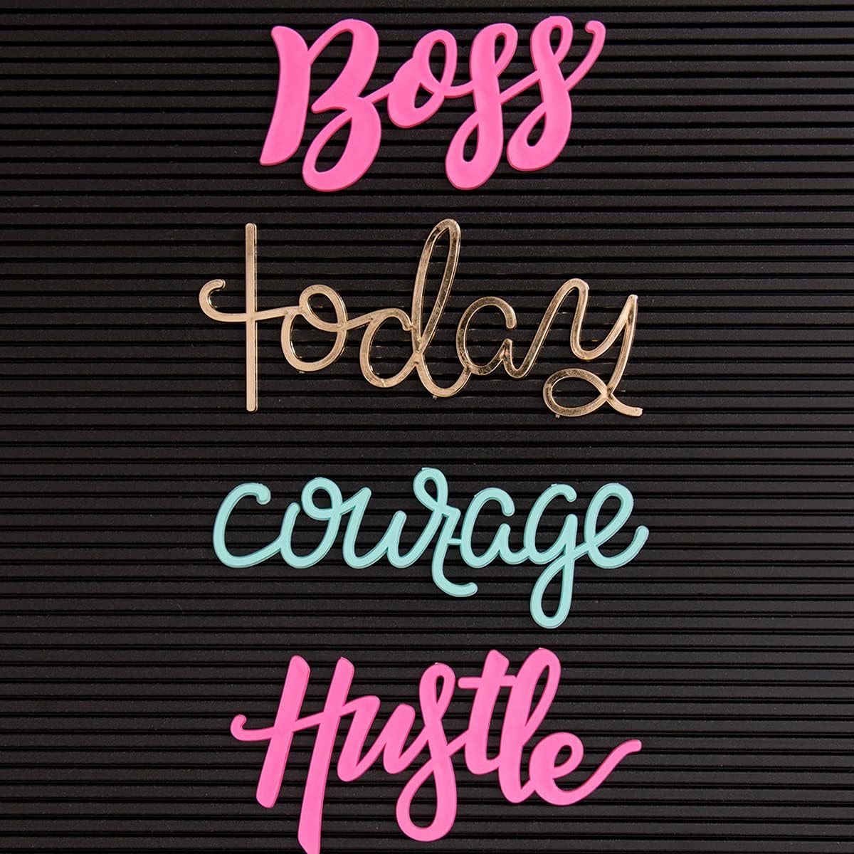 DCWVE – Troqueles troquelados con un paquete de palabras (4) LP-006-00026, Boss LadyOffice