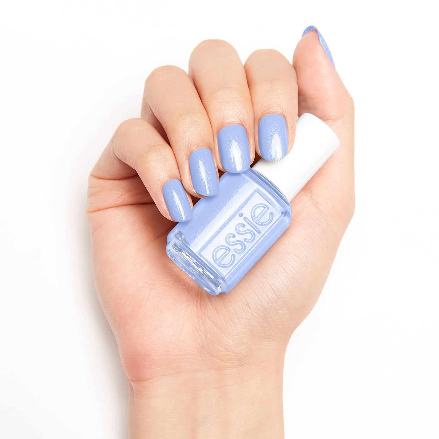 essie Esmalte de uñas de calidad de salón, vegano sin 8, azul aciano, Bikini So Teeny, 0.46 onzas líquidas (paquete de 2)