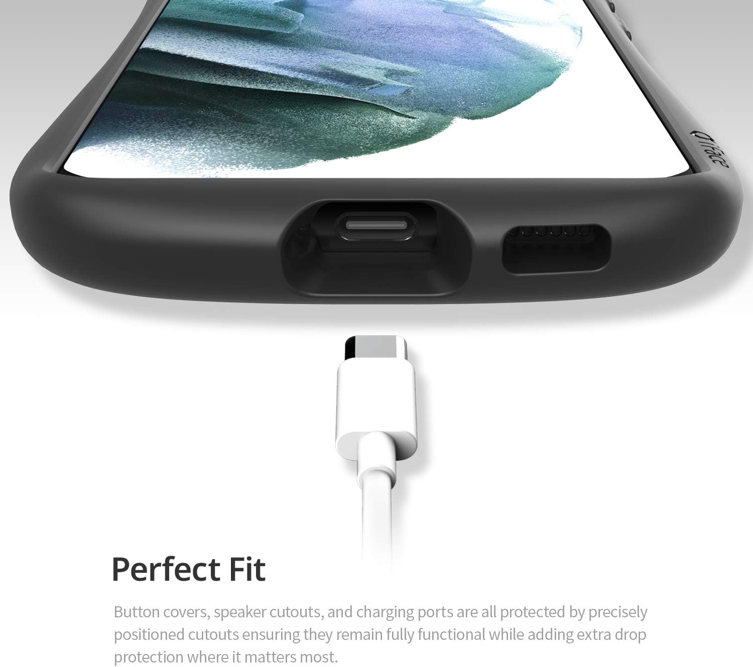 iFace First Class Series – Funda para Samsung Galaxy S21 Ultra, bonita capa doble TPU y policarbonato, funda protectora híbrida a prueba de golpes