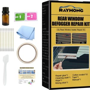 Kit de reparación de parabrisas, kit de reparación de desempañador de automóvil, kit de reparación de desempañador de ventana trasera para arañazos Kit de reparación de parabrisas, kit de reparación de desempañador de automóvil, kit de reparación de desempañador de ventana trasera para arañazos