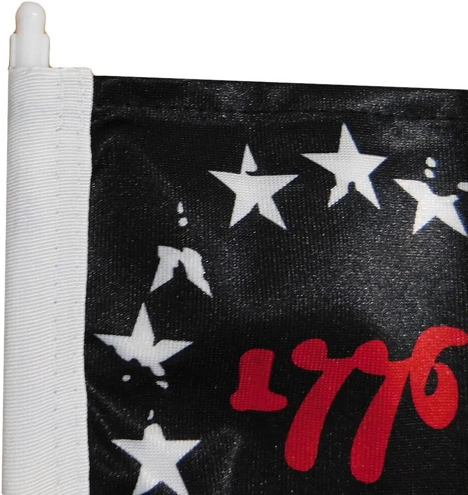 Premium 12 Pack Betsy Ross 1776 We The People 12″x18″ 2-Sided Rough Tex Nylon Car Flag