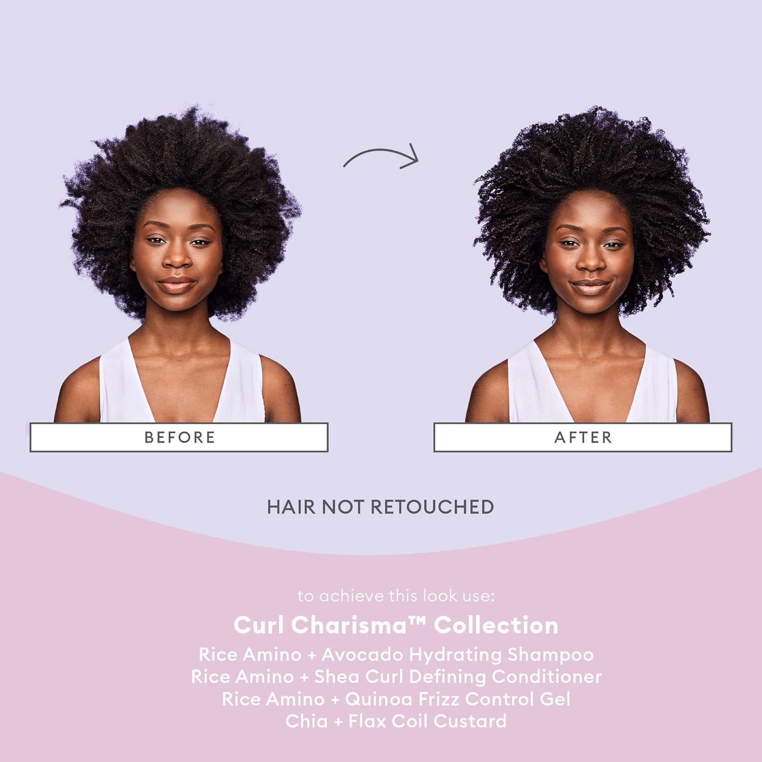 Briogeo Curl Charisma Champú hidratante, define e hidrata el cabello ondulado, rizado y rizado, vegano, sin falatos ni parabenos, 2 onzas