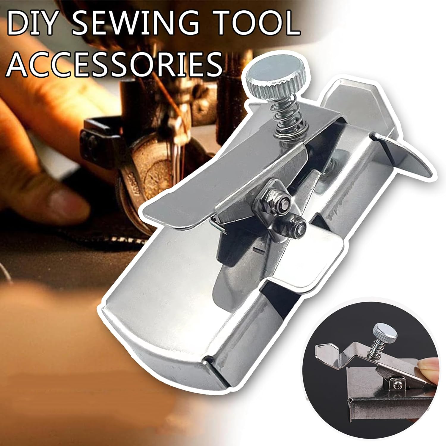 Buddy Sew – Guía de costura magnética, accesorios universales para máquina de coser, prensatelas para máquina de coser, regla de costura