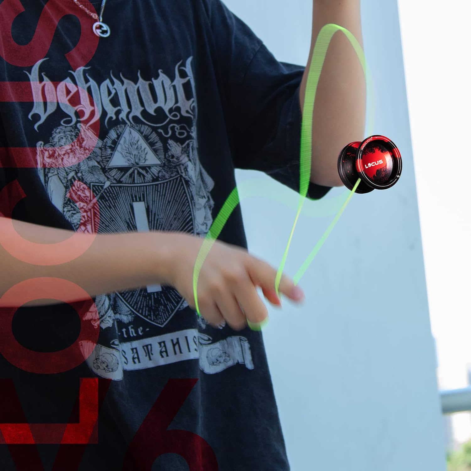 MAGICYOYO Paquete de 2 Yoyo Responsive para niños, Yoyo V6 de metal profesional y Yoyo K2 de cristal, Yoyos profesionales de doble propósito con
