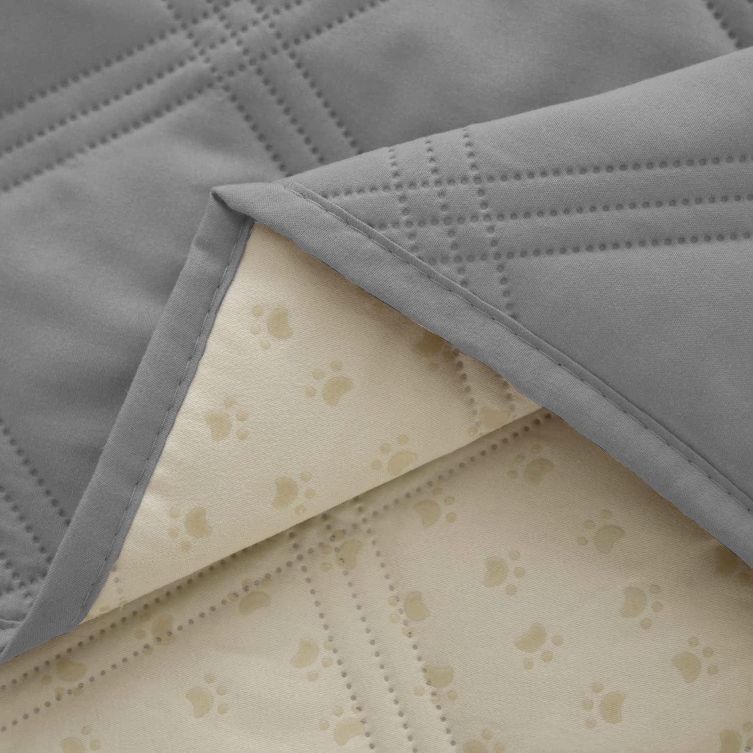 Ameritex – Manta impermeable para cama de perro con parte trasera antideslizante para muebles, cama, sofá