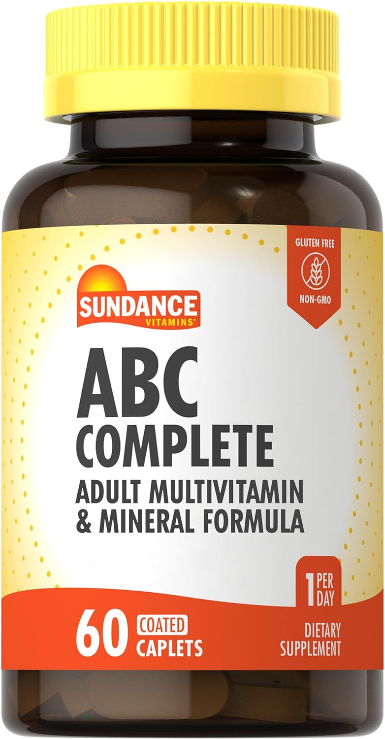 Sundance Vitaminas ABC Completo Adulto Multivtamina & Mineral, 60 Comprimidos (1)