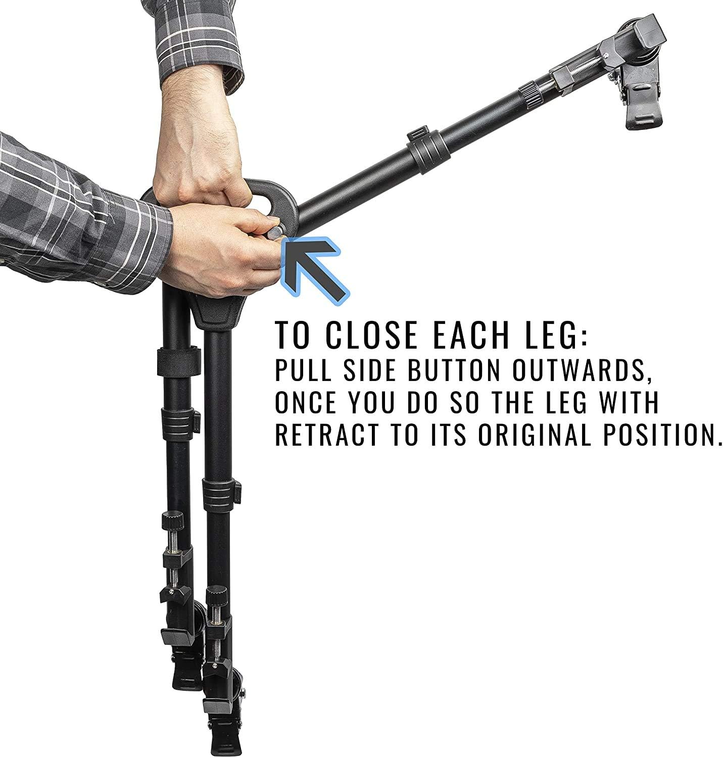 Ultimaxx ‘s Professional Dynamic Heavy Duty Trípode Dolly con patas ajustables para Canon, Nikon, Sony, cámaras DSLR, videocámara, fotos, videos y