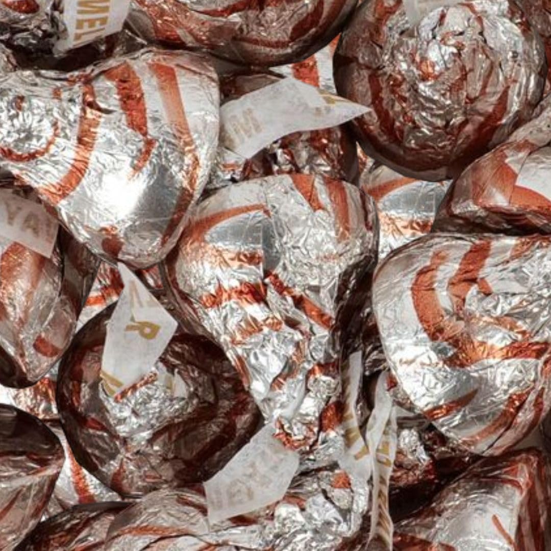 Hershey’s Kisses Meltaway – Caramelos de chocolate con leche, envueltos individualmente, 4 libras, paquete a granel (380 piezas)
