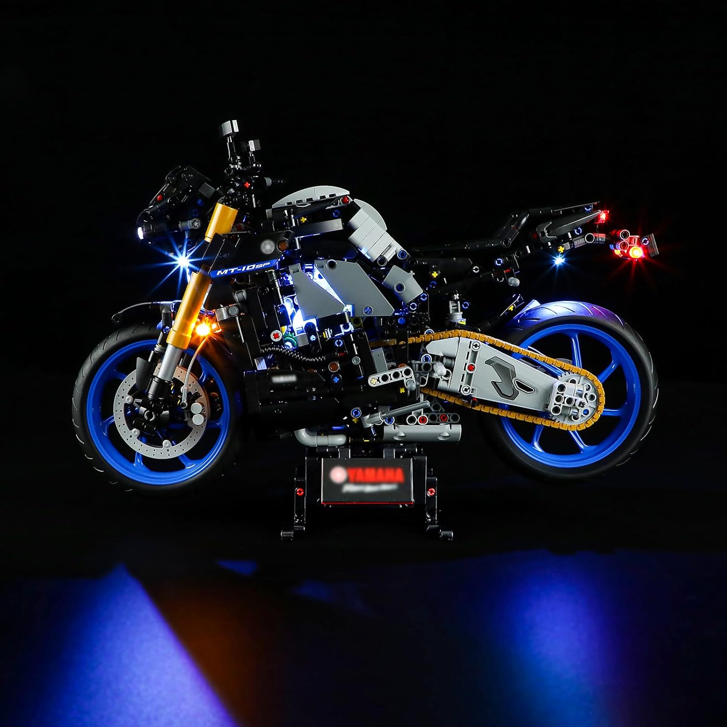 YEABRICKS Luz LED para Lego-42159 Technic Yamaha MT-10 SP Modelo de bloques de construcción (juego de Lego no incluido)