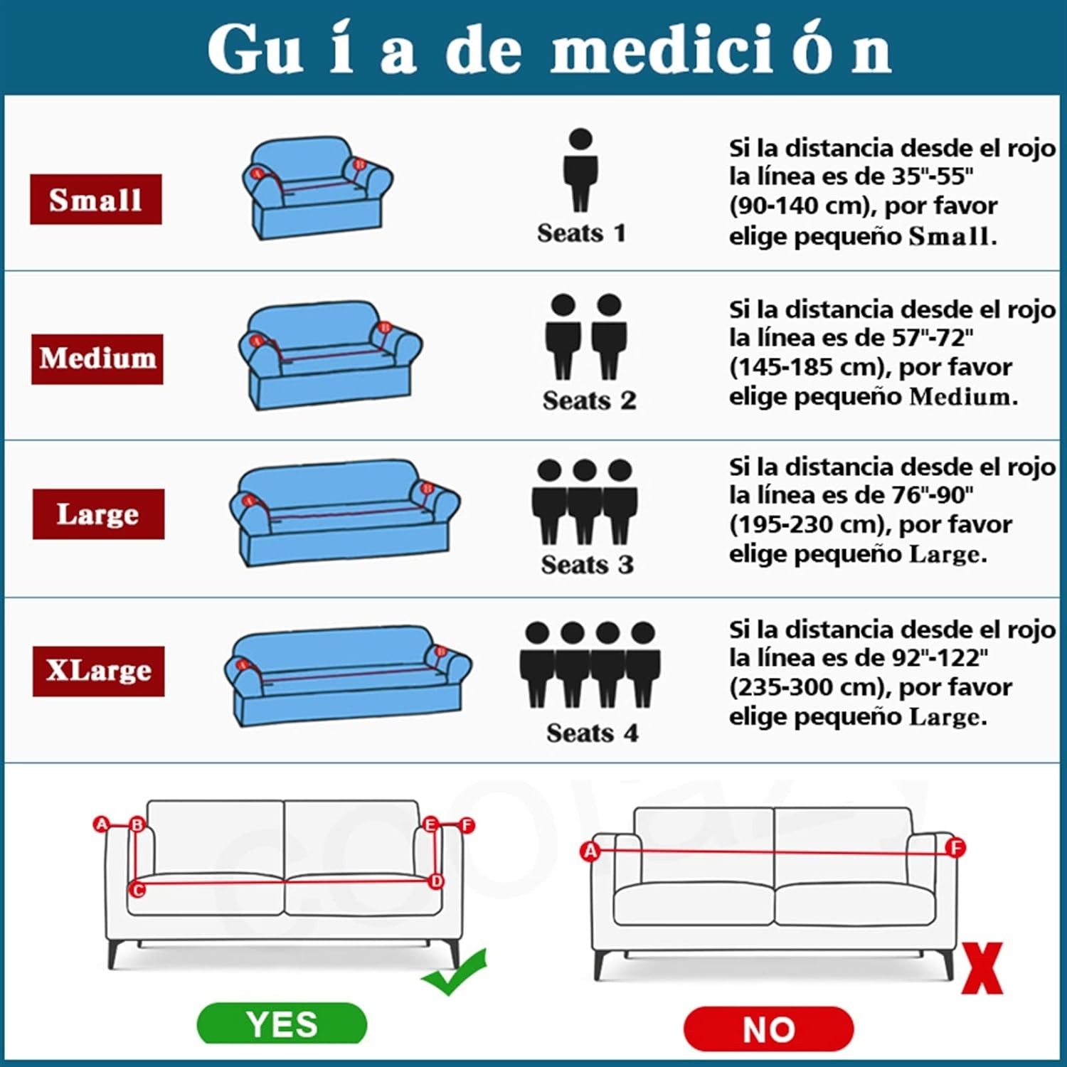 Funda de sofá, funda de sofá elástica para sofá seccional, protector de muebles para muebles, sofás para mascotas, niños, perros y gatos (color