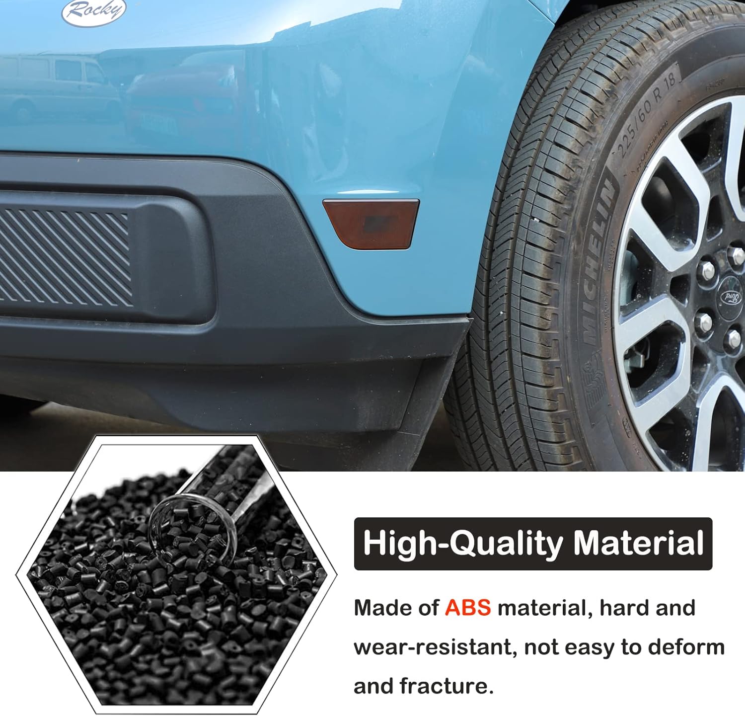 Luces de marcador lateral para parachoques delantero de automóvil, carcasas de lámpara compatibles con Ford Maverick 2022, lámpara de ancho de