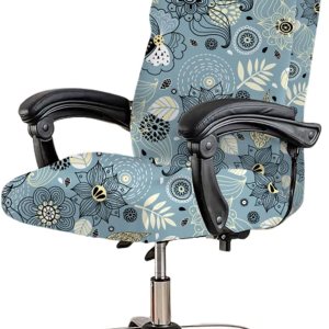 HAOYONG Fundas elásticas para sillas de oficina, fundas suaves para silla de escritorio, fundas para silla de jefe, fundas universales para silla HAOYONG Fundas elásticas para sillas de oficina, fundas suaves para silla de escritorio, fundas para silla de jefe, fundas universales para silla