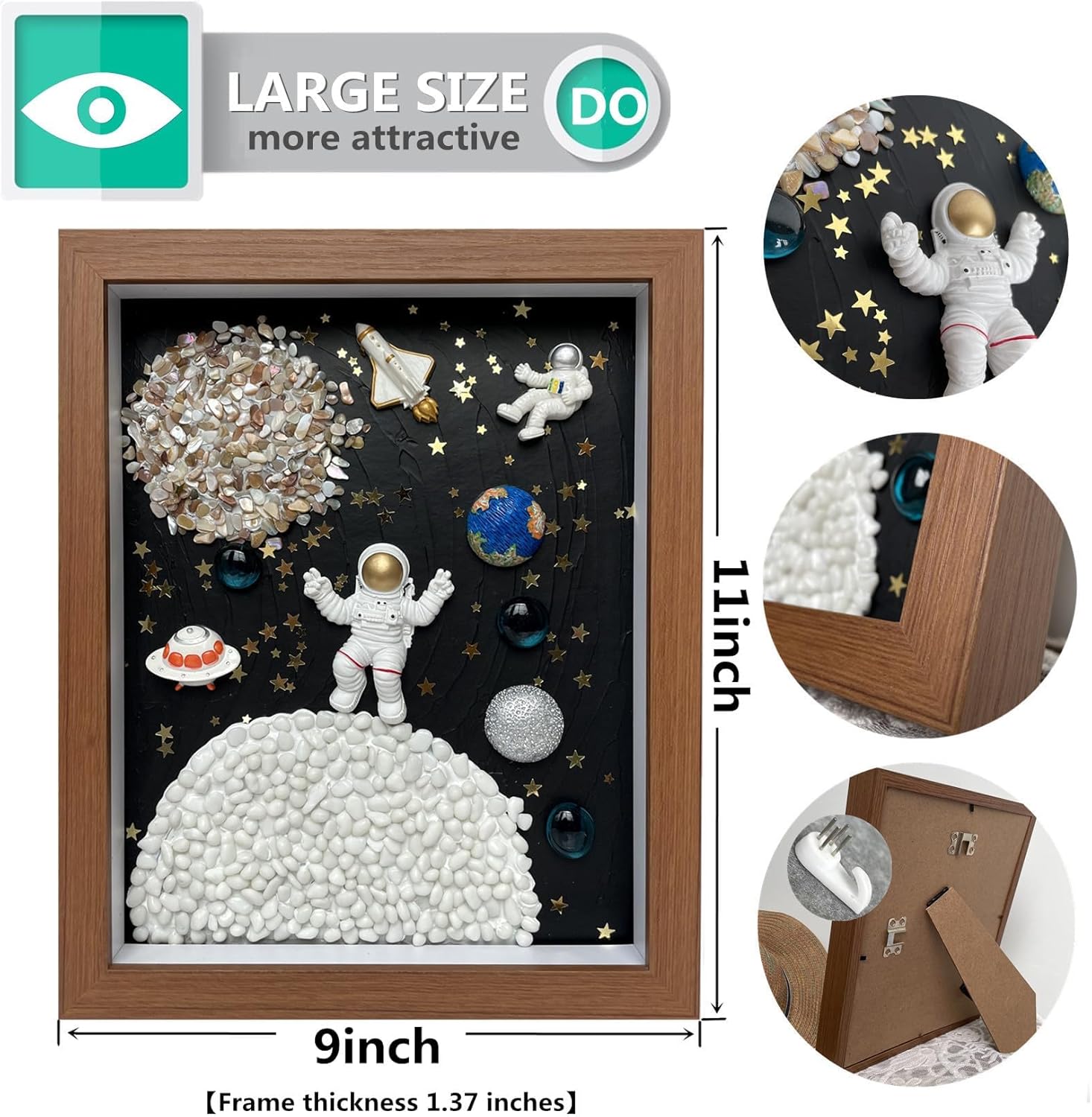 LUOMTSE Kit de manualidades y arte para niños, kit de pintura 3D, artes y manualidades para niños, manualidades de Navidad para adultos,