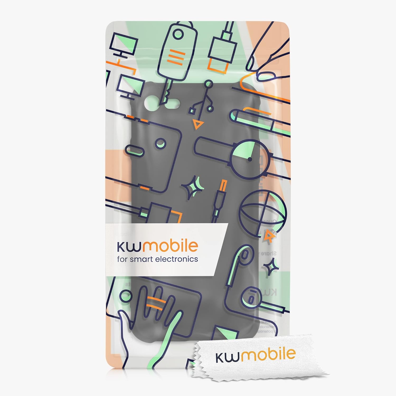 kwmobile Funda compatible con Apple iPhone SE (2022)  iPhone SE (2020)  iPhone 8  iPhone 7 – Funda de TPU suave con protección para cámara, color