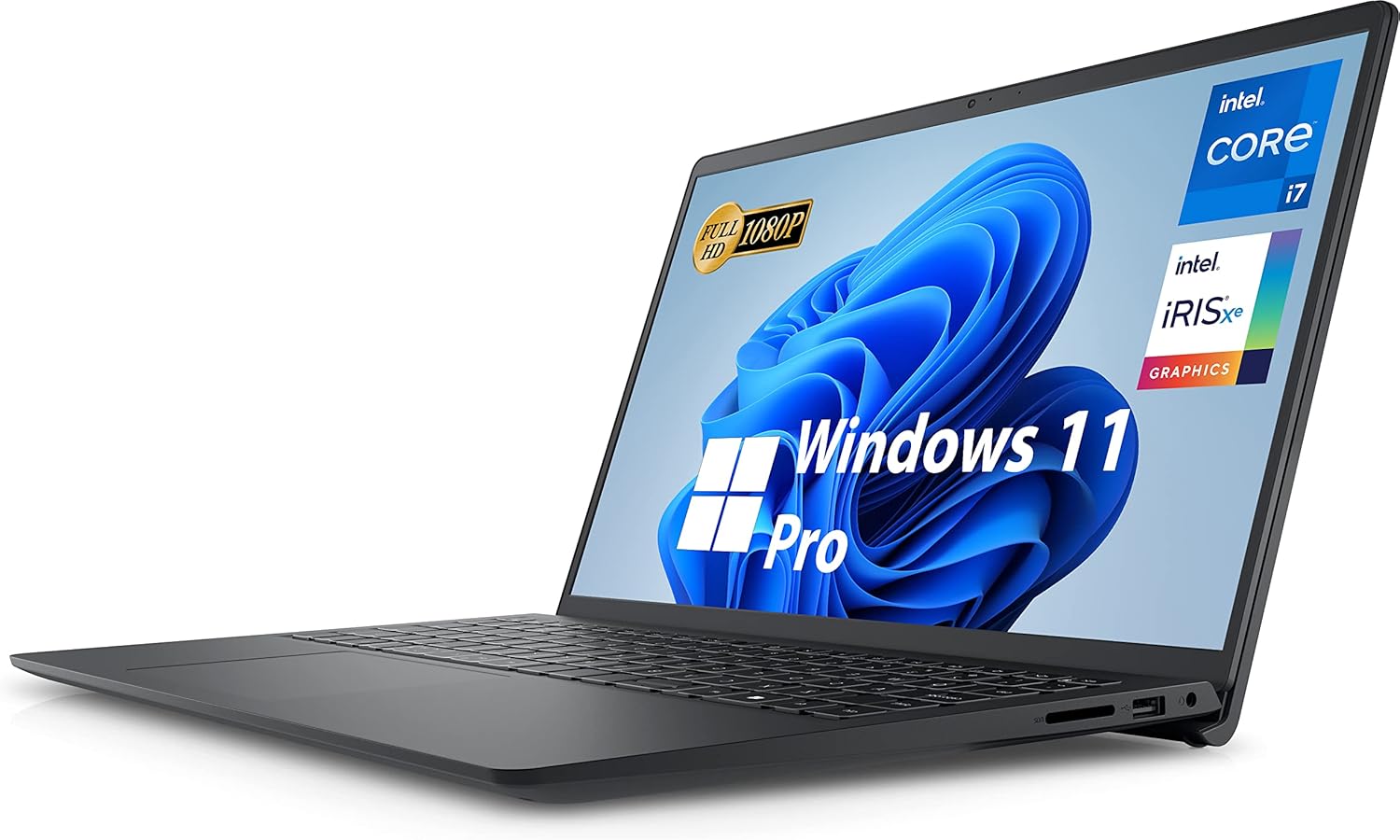 Dell Laptop de negocios Inspiron 15 3000 2023, pantalla FHD de 15.6 pulgadas, Intel Core i7-1255U de 12 generación, teclado retroiluminado, Windows
