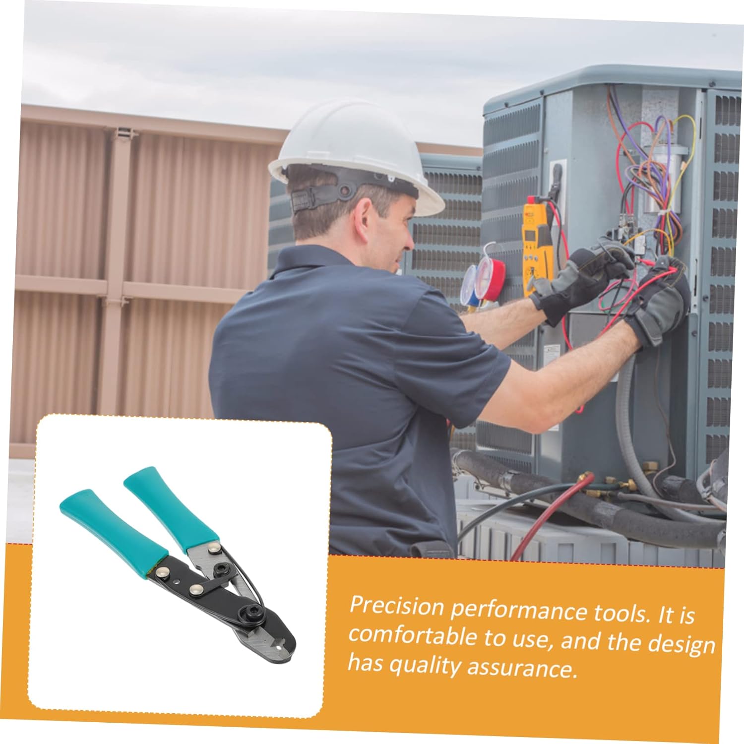 TEHAUX Tijeras capilares Herramientas de eliminación de aire acondicionado Tijeras de reparación de aire acondicionado Tijeras Abrazadera de