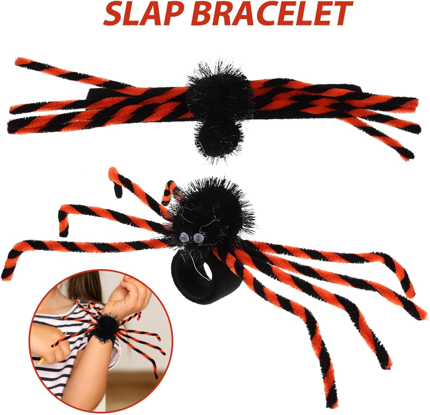 ibasenice Juguetes para adultos, 4 piezas, juguetes de Halloween, juguetes de maquillaje, anillos de dedo, pulsera, regalos para adultos, regalos de