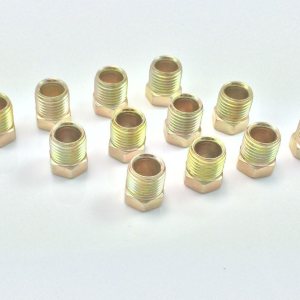 The Stop Shop Tuerca de tubo invertida para tubo de 516″ (12-20 roscas) (paquete de 12) The Stop Shop Tuerca de tubo invertida para tubo de 516″ (12-20 roscas) (paquete de 12)