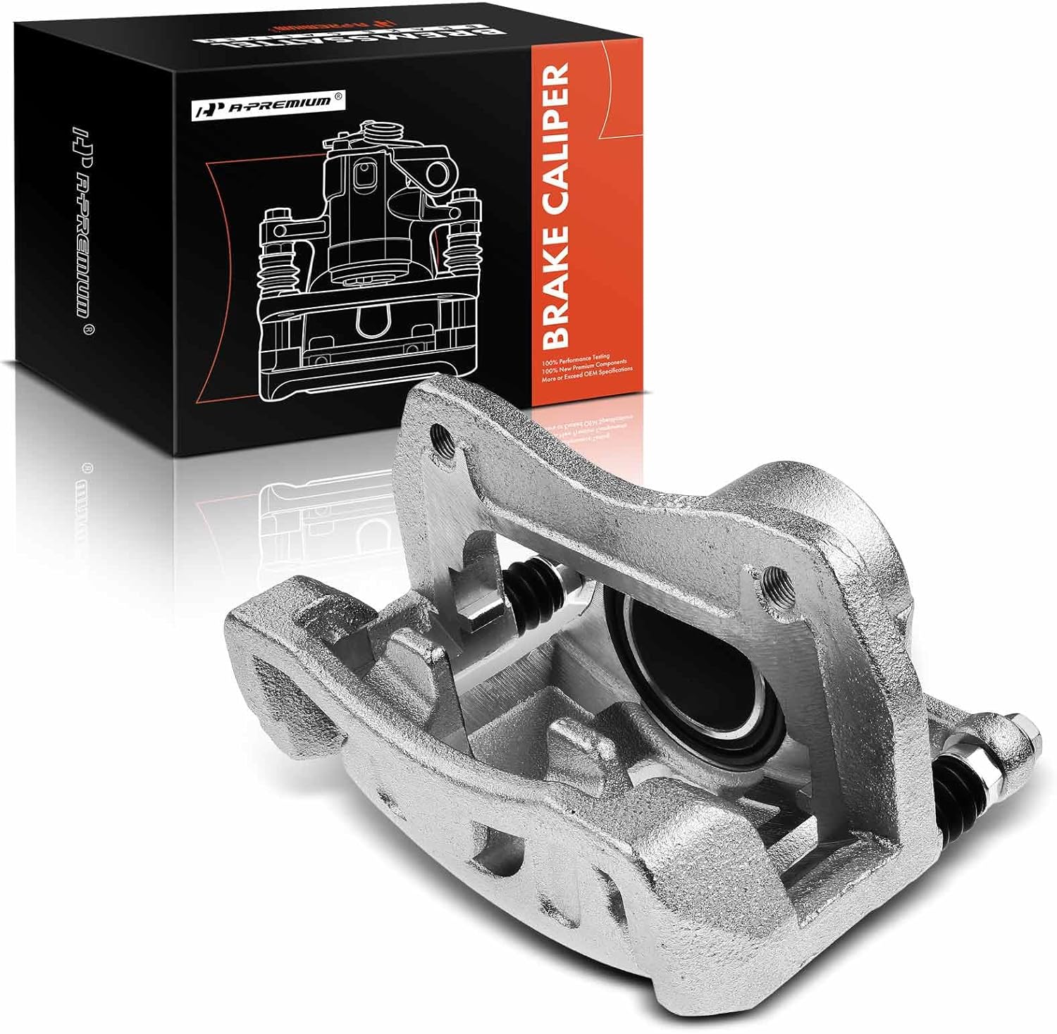 A-Premium Conjunto de pinza de freno de disco con soporte compatible con modelos Hyundai y Kia seleccionados – Tucson 2016-2021, Sportage 2017-2020,