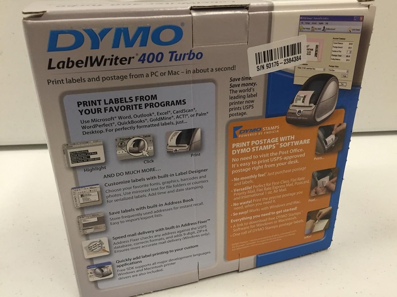 DYMO 69110 LabelWriter 400 Turbo