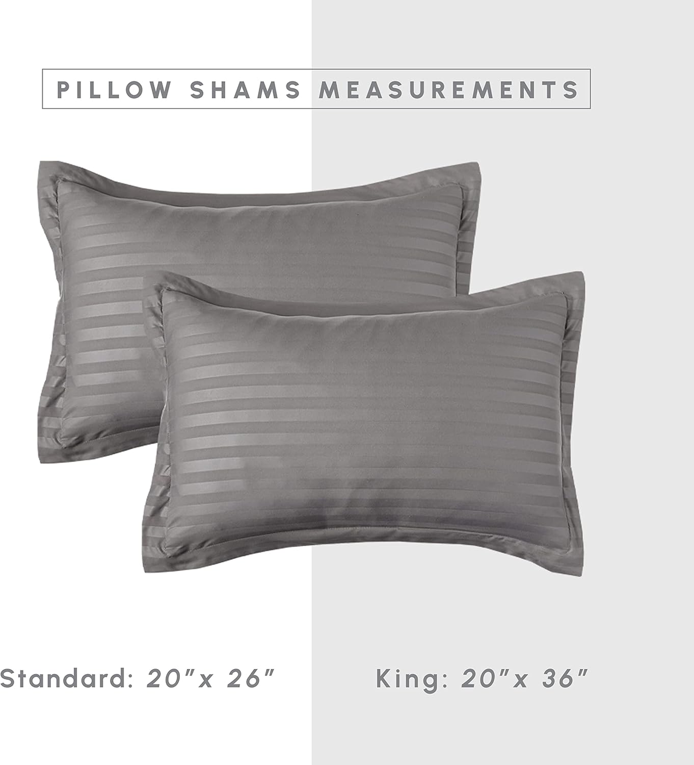 Set de colchas Elegant Comfort de 8 piezas de seda suave a rayas dobby resistentes a las arrugas (el paquete incluye set de 4 sábanas, 1 colcha, 1