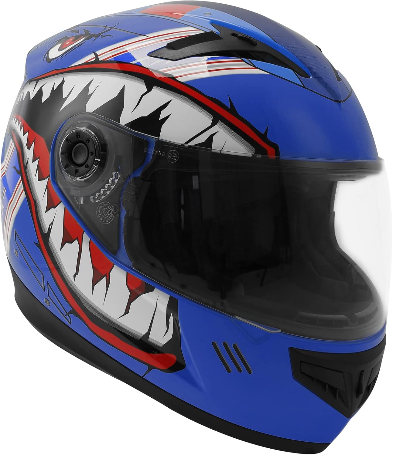 SLMOTO Casco de motocross DOT para jóvenes y niños, casco de calle todoterreno para motocross, casco ATV