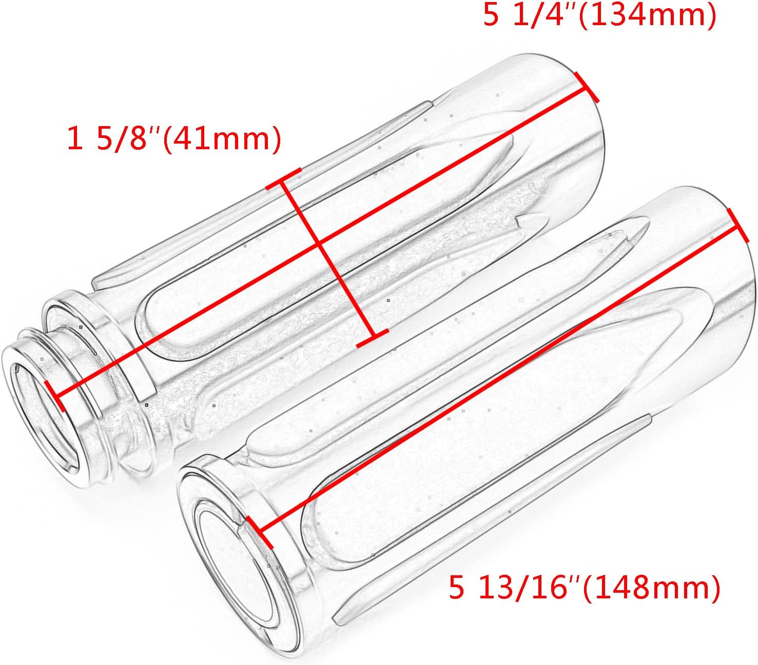 Empuñaduras electrónicas para manillar de motocicleta de 1 pulgada y 0.984 in para Harley Touring Electra Glide Street Glide Road King Road Glide