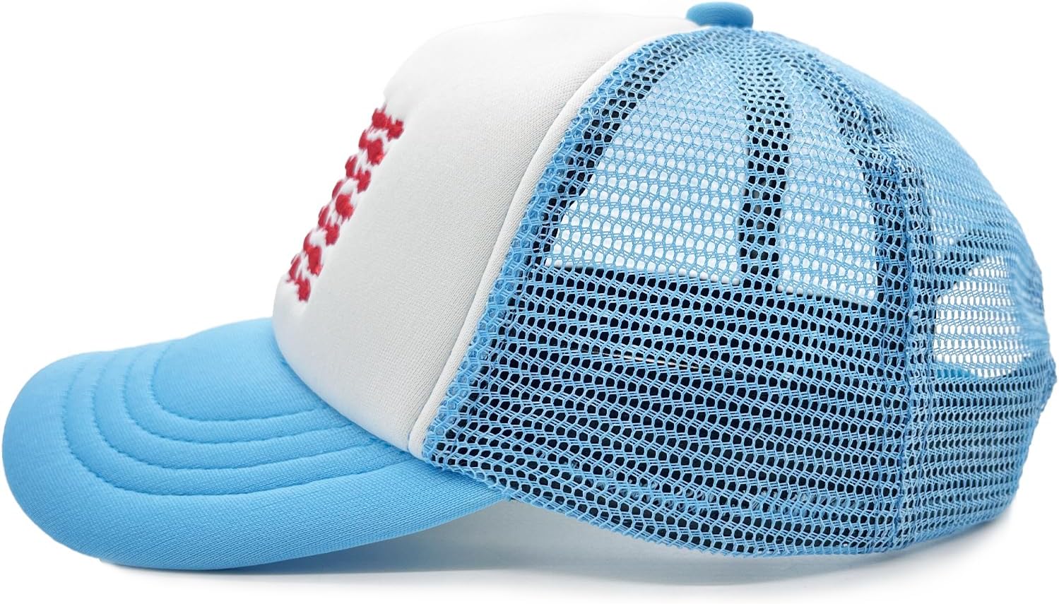 Gorra de béisbol ajustable para niños y niñas de 3 a 13 años con bandera de peces